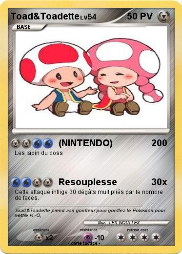 Pokemon Toad&Toadette
