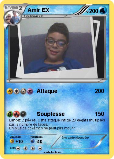 Pokemon Amir EX