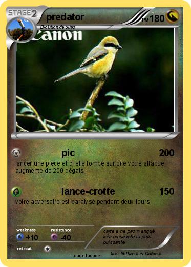 Pokemon predator