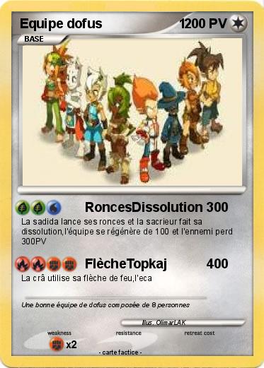 Pokemon Equipe dofus                     1