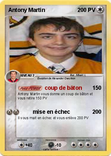 Pokemon Antony Martin