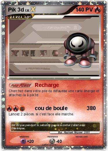 Pokemon Pik 3d