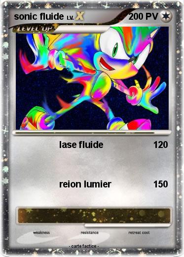 Pokemon sonic fluide