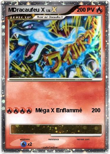 Pokemon MDracaufeu X