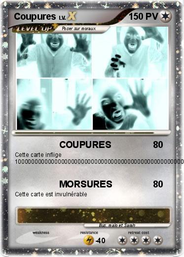 Pokemon Coupures