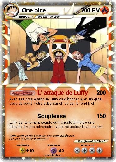 Pokemon One pice