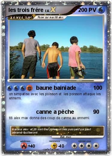 Pokemon les trois frére