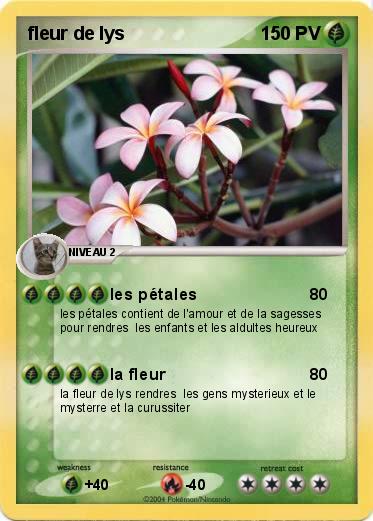 Pokemon fleur de lys