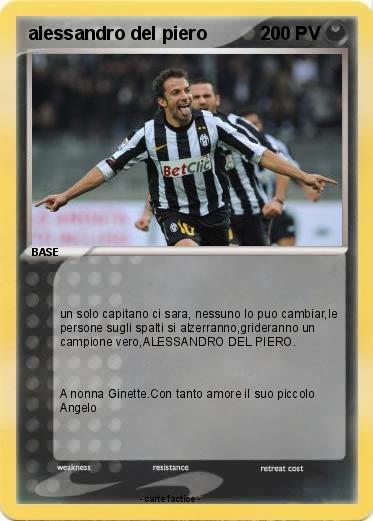 Pokemon alessandro del piero