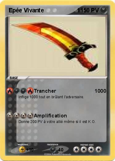 Pokemon Epée Vivante                     1