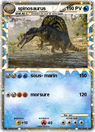 Pokemon spinosaurus