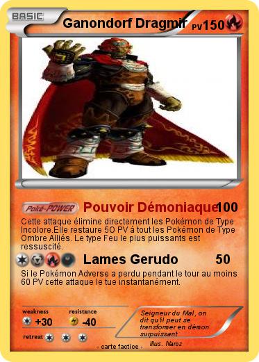 Pokemon Ganondorf Dragmir