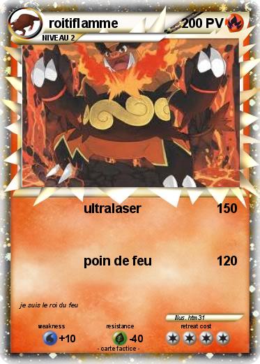 Pokemon roitiflamme