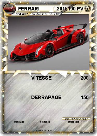 Pokemon FERRARI             2015