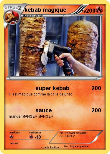Pokemon kebab magique