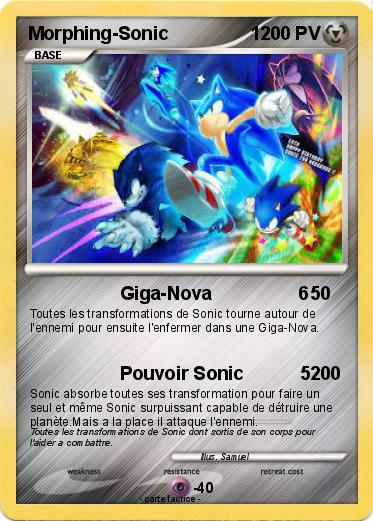 Pokemon Morphing-Sonic                1