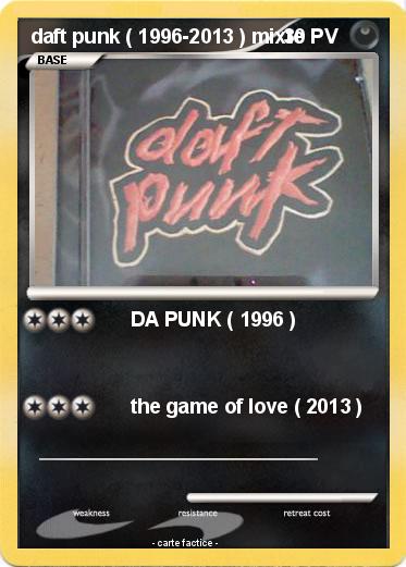 Pokemon daft punk ( 1996-2013 ) mixte