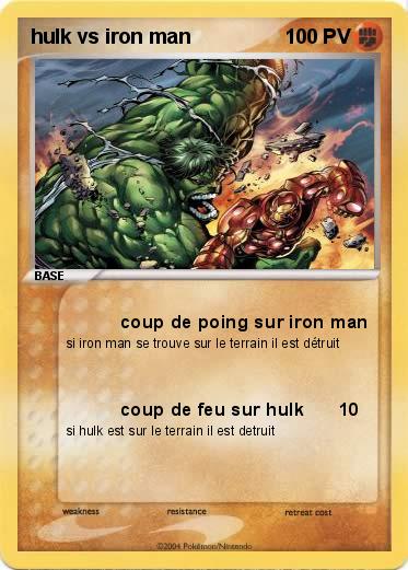 Pokemon hulk vs iron man