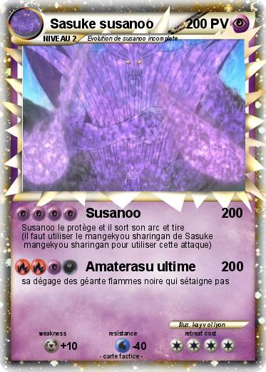 Pokemon Sasuke susanoo
