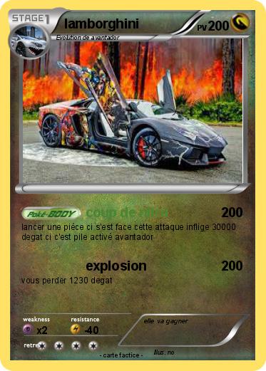 Pokemon lamborghini