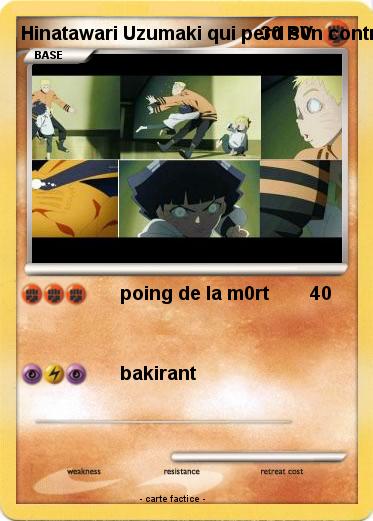 Pokemon Hinatawari Uzumaki qui perd s0n controle