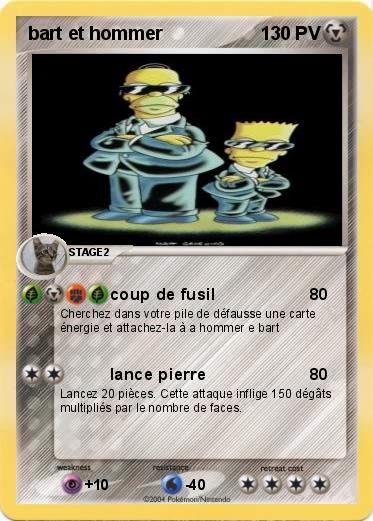 Pokemon bart et hommer
