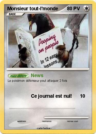 Pokemon Monsieur tout-l'monde
