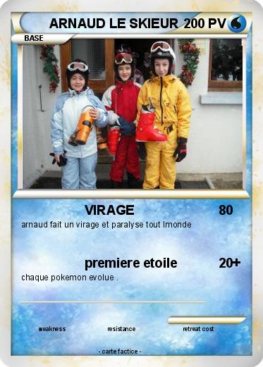 Pokemon ARNAUD LE SKIEUR