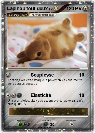 Pokemon Lapinou tout doux