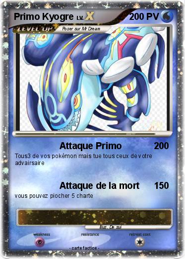 Pokemon Primo Kyogre
