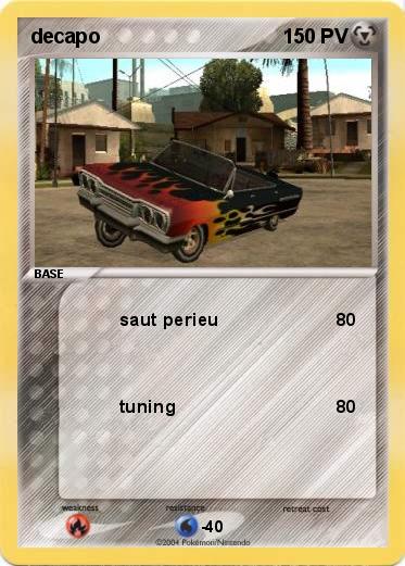 Pokemon decapo