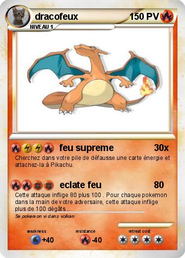 Pokemon dracofeux