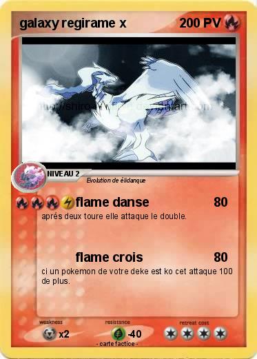 Pokemon galaxy regirame x