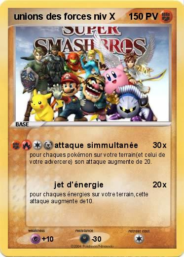 Pokemon unions des forces niv X