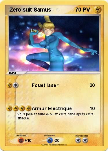 Pokemon  Zero suit Samus