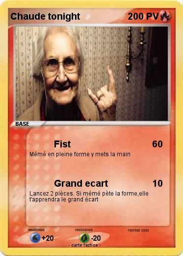 Pokemon Chaude tonight