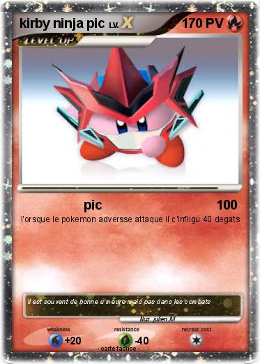 Pokemon kirby ninja pic