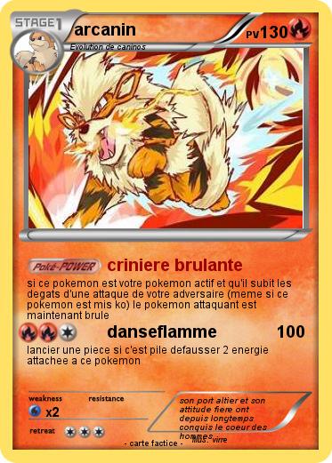 Pokemon arcanin