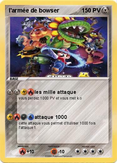 Pokemon l'armée de bowser 