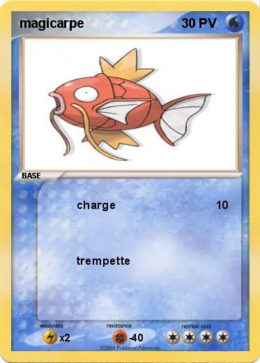 Pokemon magicarpe
