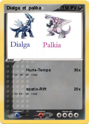 Pokemon Dialga  et  palika