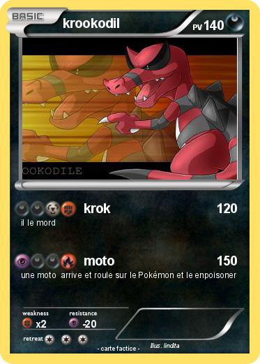 Pokemon krookodil