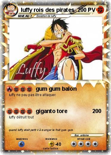 Pokemon luffy rois des pirates