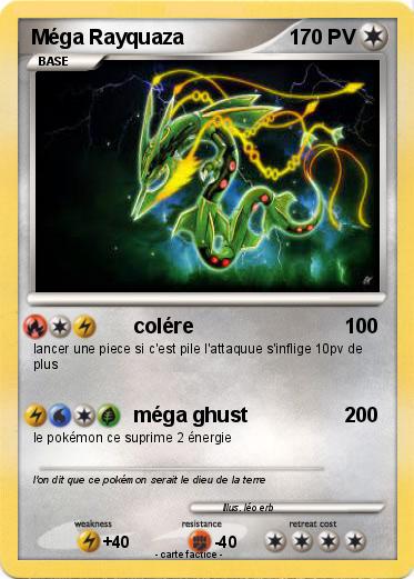 Pokemon Méga Rayquaza