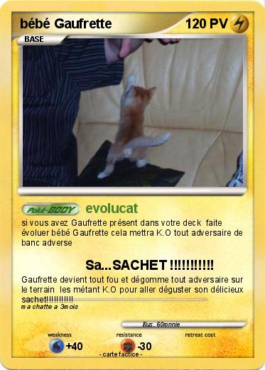 Pokemon bébé Gaufrette