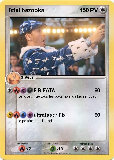 Pokemon fatal bazooka