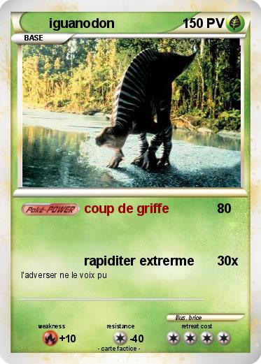 Pokemon iguanodon