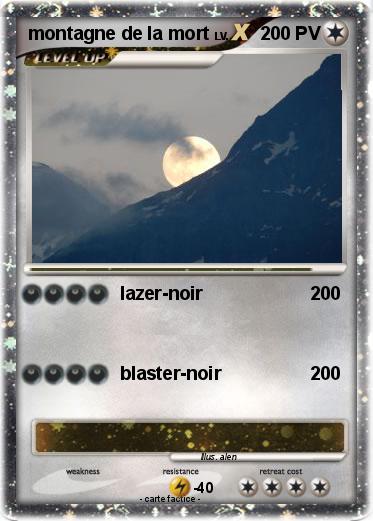 Pokemon montagne de la mort