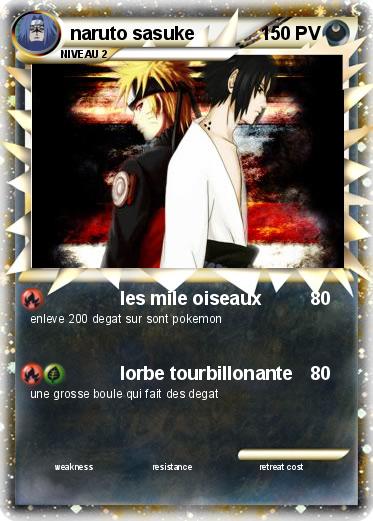 Pokemon naruto sasuke