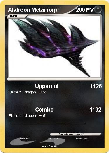 Pokemon Alatreon Metamorph